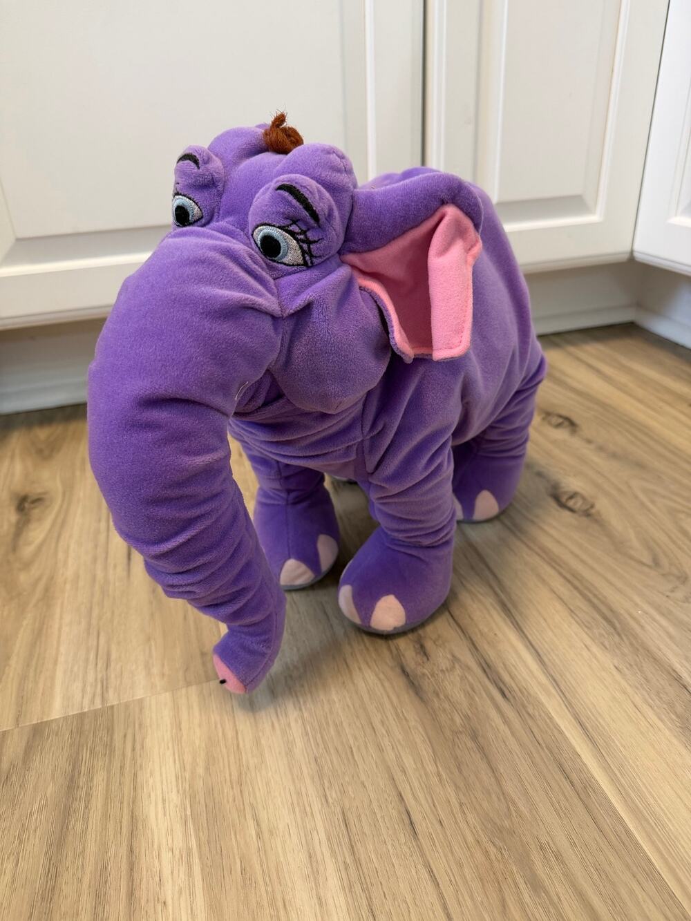 Disney Jungle Book Winifred Mom Purple Elephant Plush Stuffed Rare Hard To Find